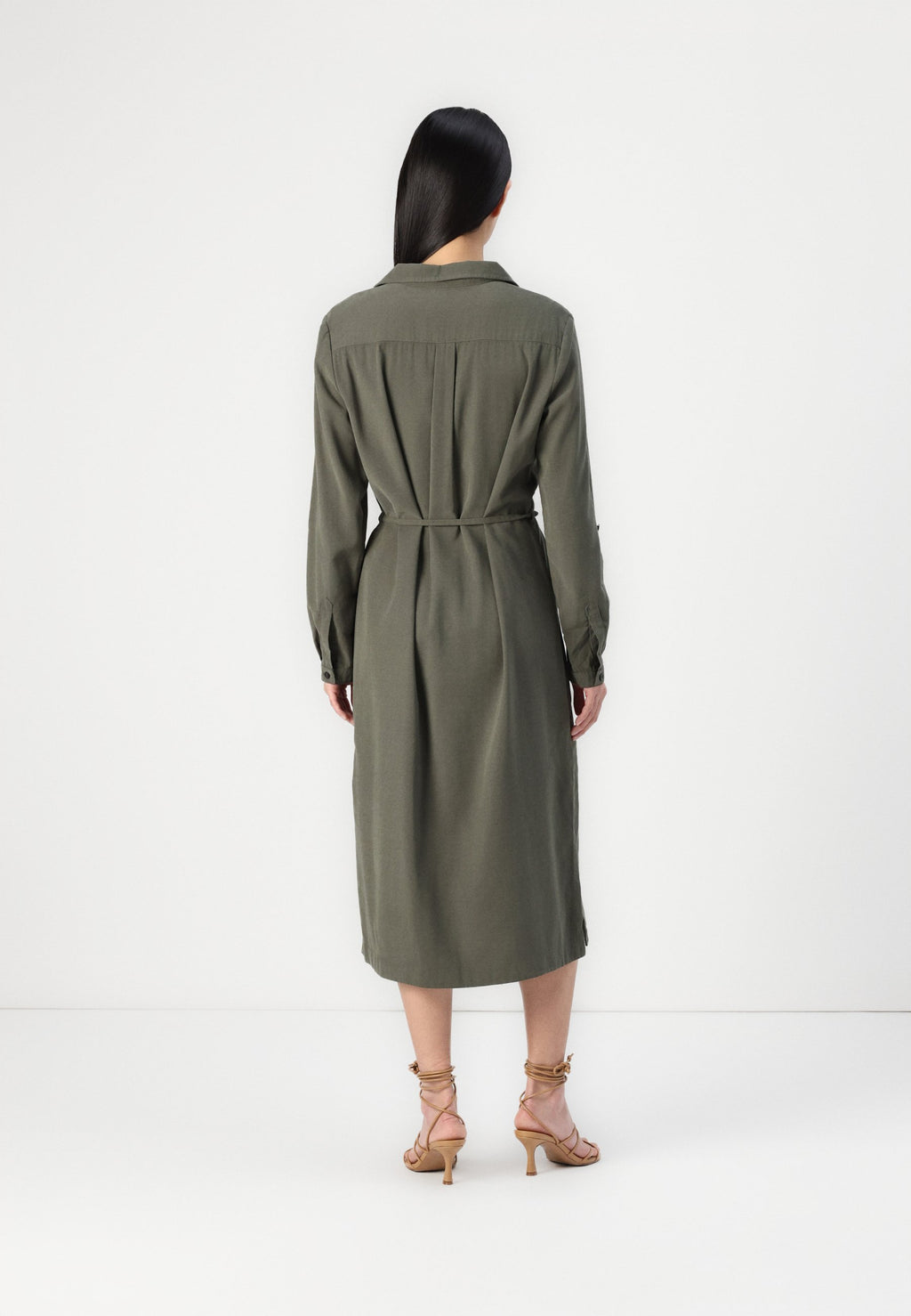 ONLARIS LIFE BELT SHIRT DRESS Media 4