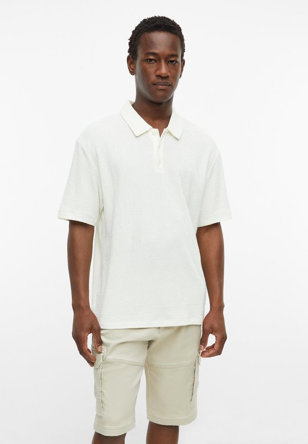 s.Oliver POLO-SHIRT - Polo shirt - ecru