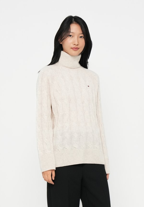 Tommy Hilfiger Jumper - heather oatmilk