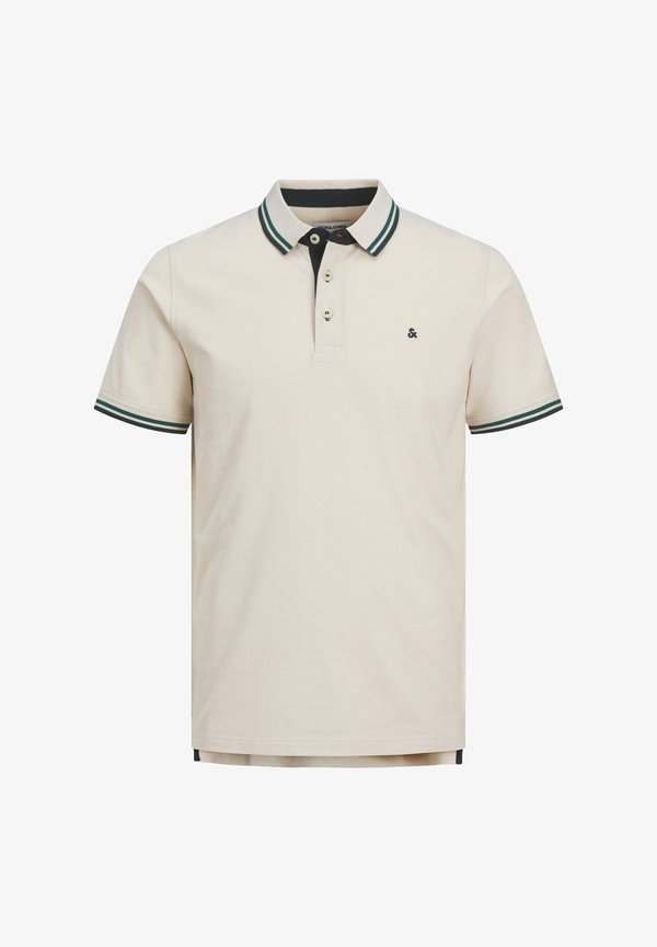 Jack & Jones JJEPAULOS POLO SS NOOS - Polo shirt - Grey