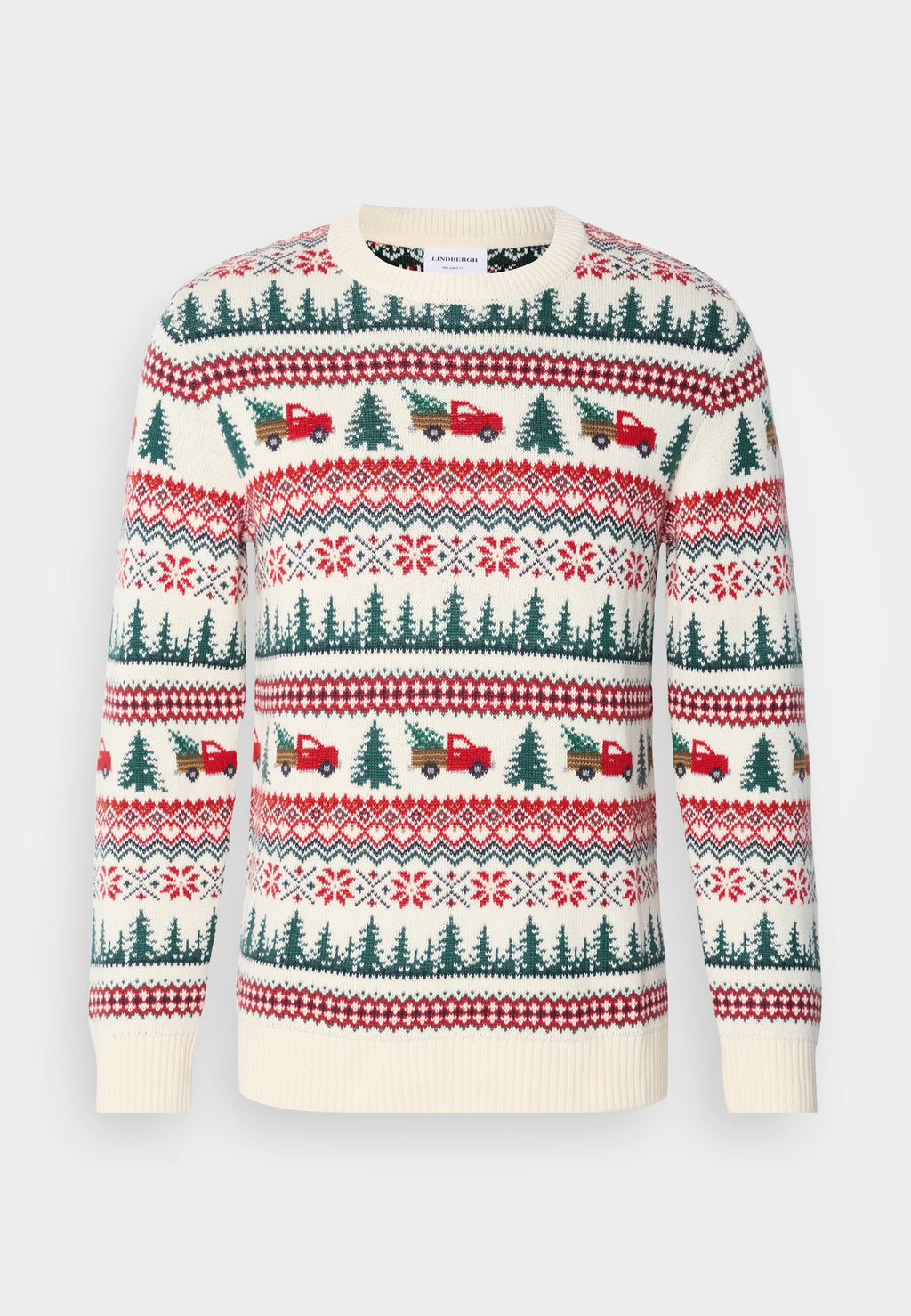 WINTER VILLAGE O NECK SWEATER Media 1