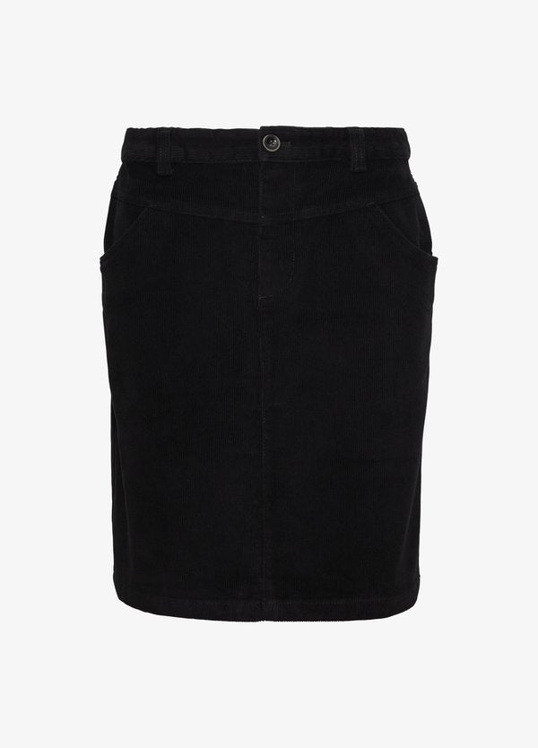s.Oliver Pencil skirt - schwarz