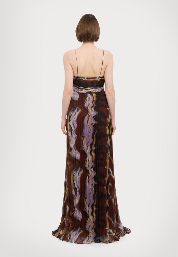 Halston FOSETTE GOWN