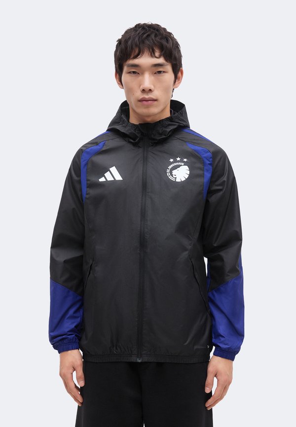 adidas Performance FC COPENHAGEN 26/27 COMPETITION ALL WEATHER JACKET - Club wear - black