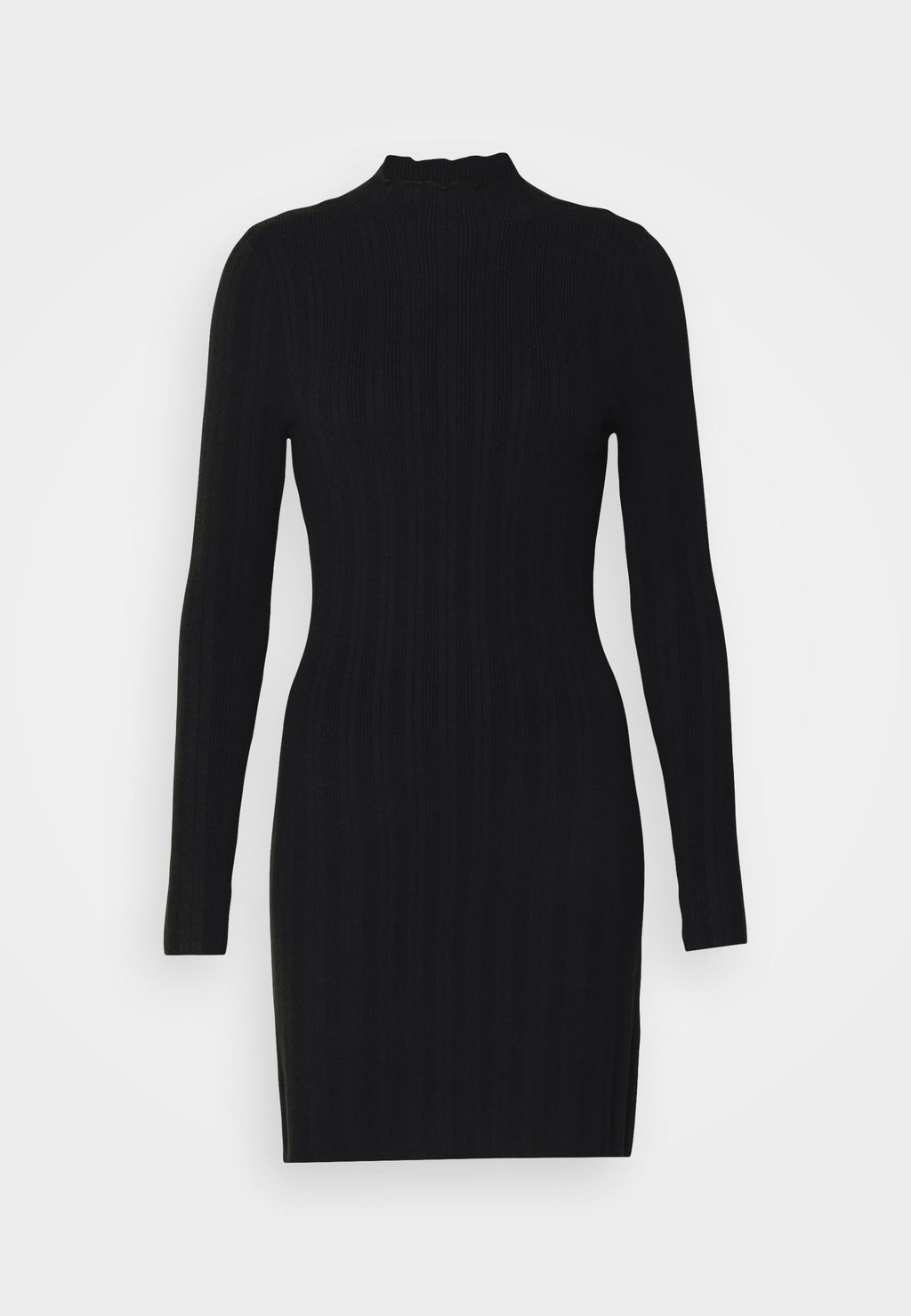 Abercrombie & Fitch LONG-SLEEVE MOCKNECK MINI SWEATER DRESS