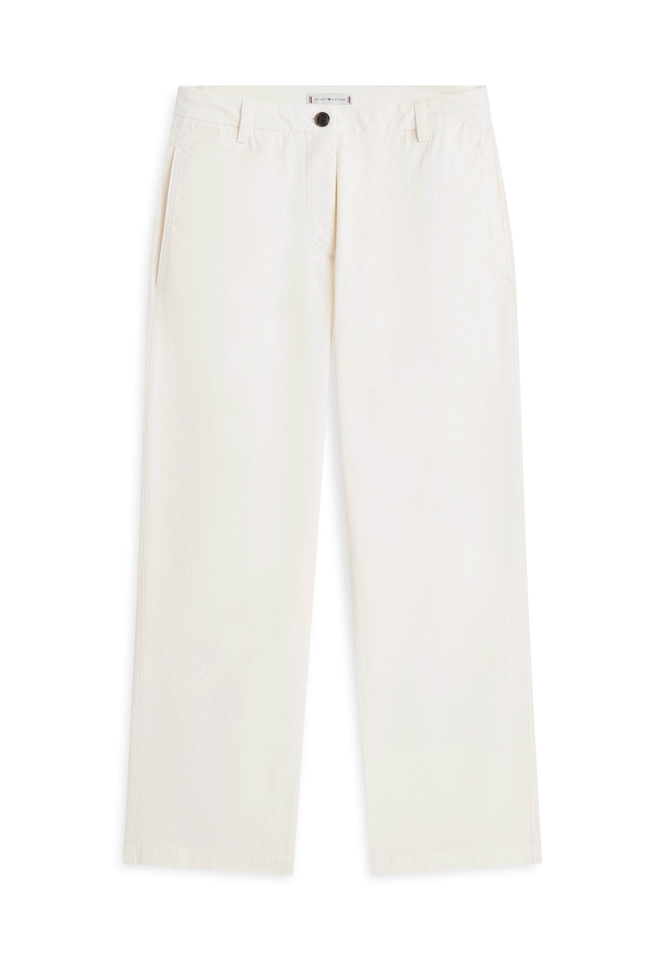 WASHED SLIM STRAIGHT LEG CHINOS Media 1