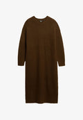 Superdry & Co SLOUCH MIDI - Jumper dress - dark brown twist