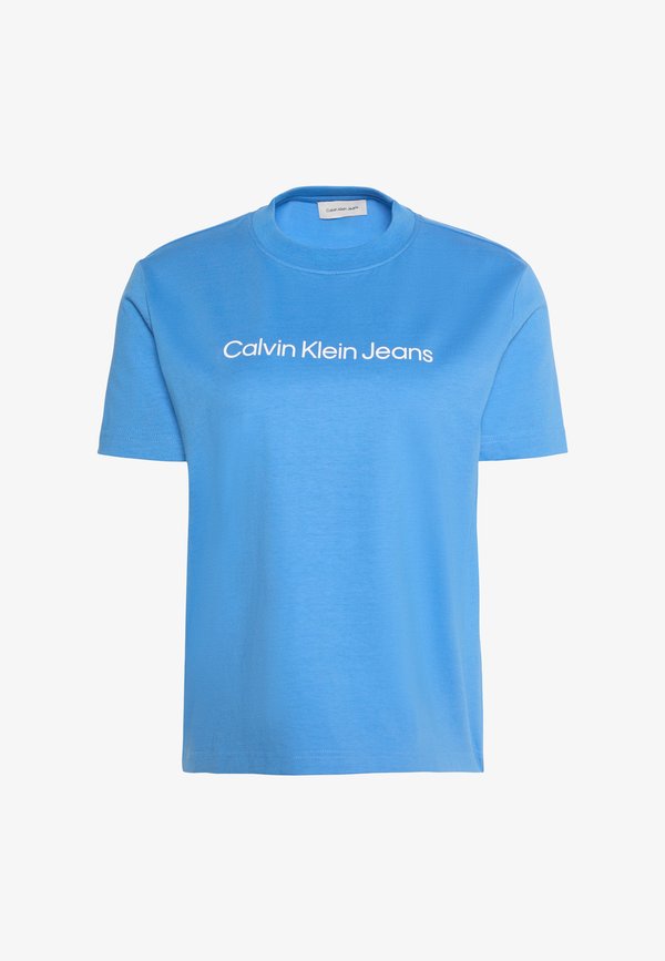 Calvin Klein Jeans LOGO CLASSIC TEE - Print T-shirt - marina