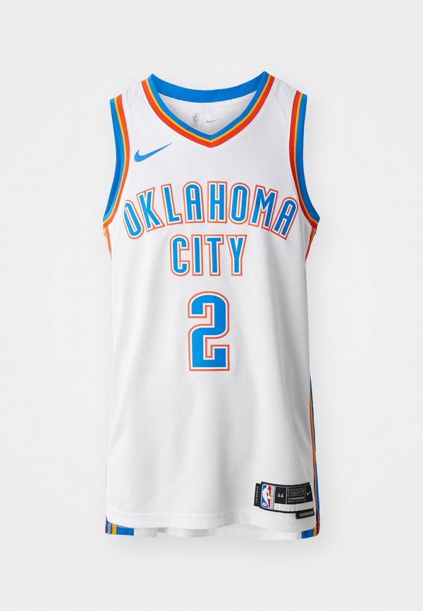 Nike Performance OKLAHOMA CITY THUNDER SHAI GILGEOUS-ALEXANDER  - Club wear - white