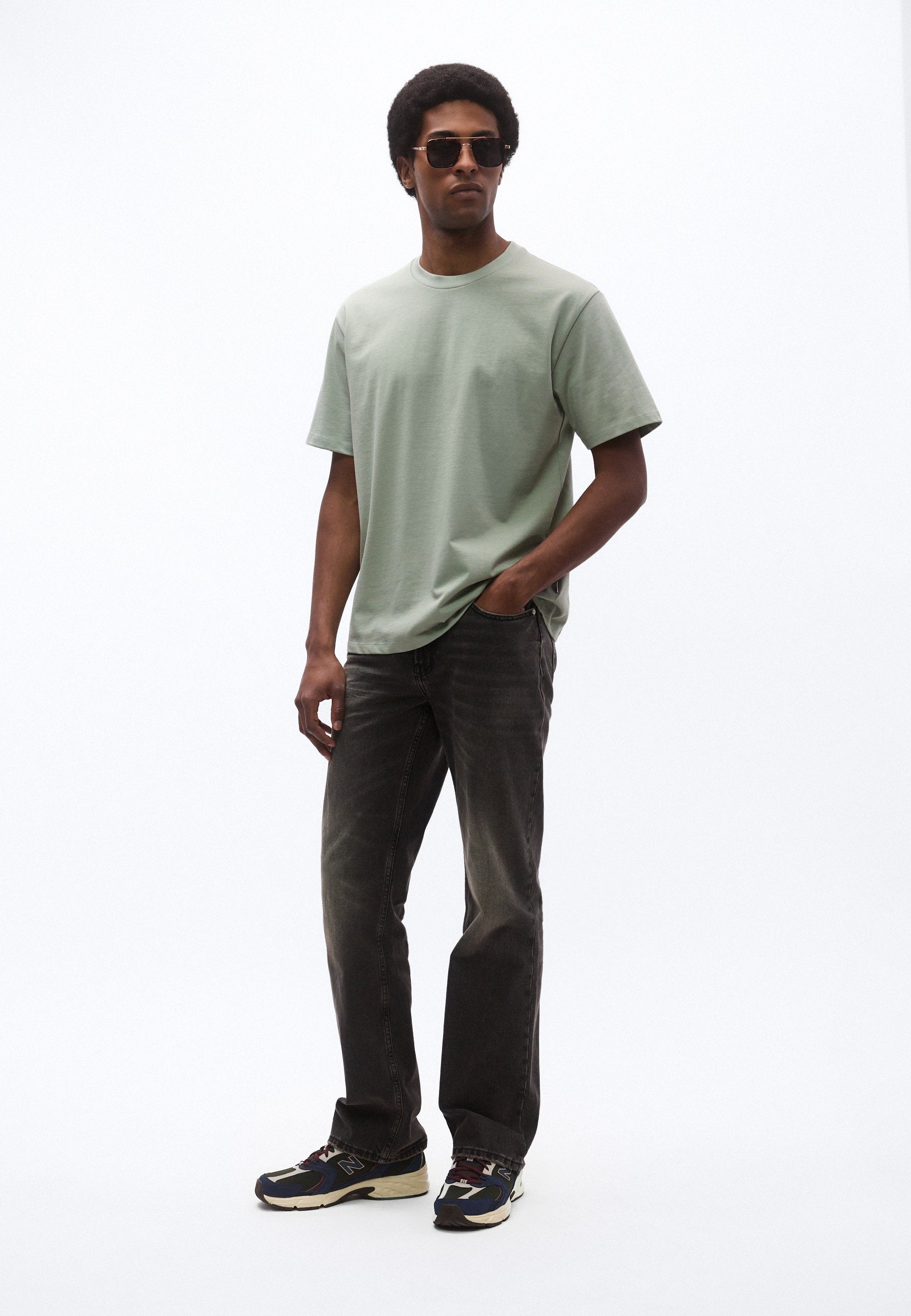 Lindbergh O-NECK TEE OVERSIZE S/S