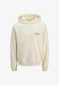 Jack & Jones SWEATSHIRT PLUS SIZE SWEATSHIRT - Hoodie - antique white