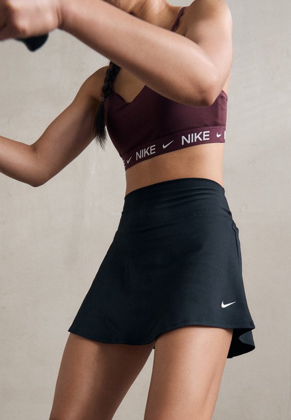 Nike Performance ONE SKIRT - Sports skirt - black/white