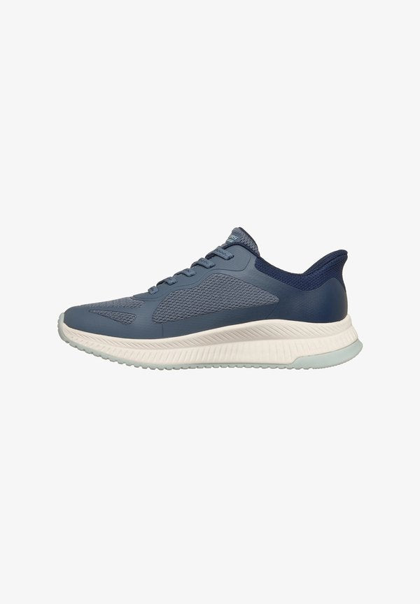 Skechers BOBS SQUAD 4 SLIP-INS STAPLE LOOK  - Trainers - blue multi