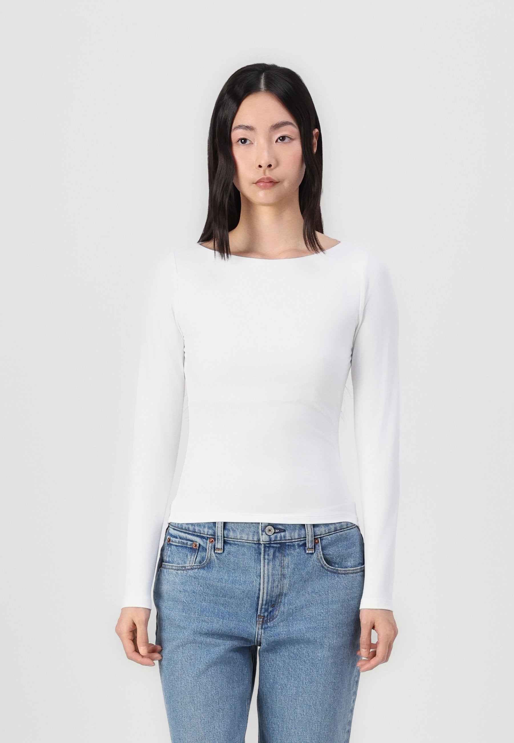 Hollister Co. Soft Stretch Seamless Fabric Open-Back Top