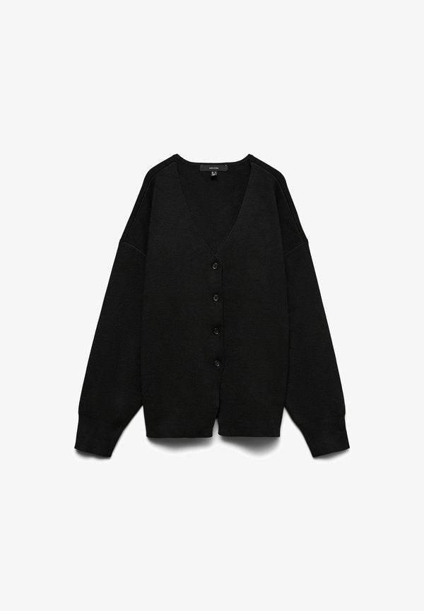 Vero Moda Curve VMCLUCCA Knit - Cardigan - black