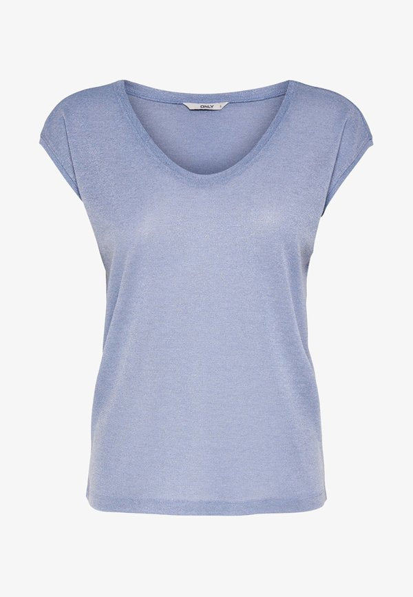 ONLY Basic T-shirt - halogen blue