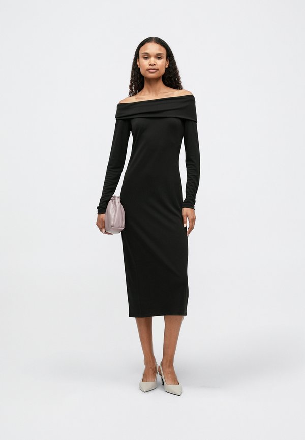 Calvin Klein OFF SHOULDER MIDI
