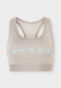 Puma PUMA X HYROX MID BRA - Medium support sports bra - mouse gray