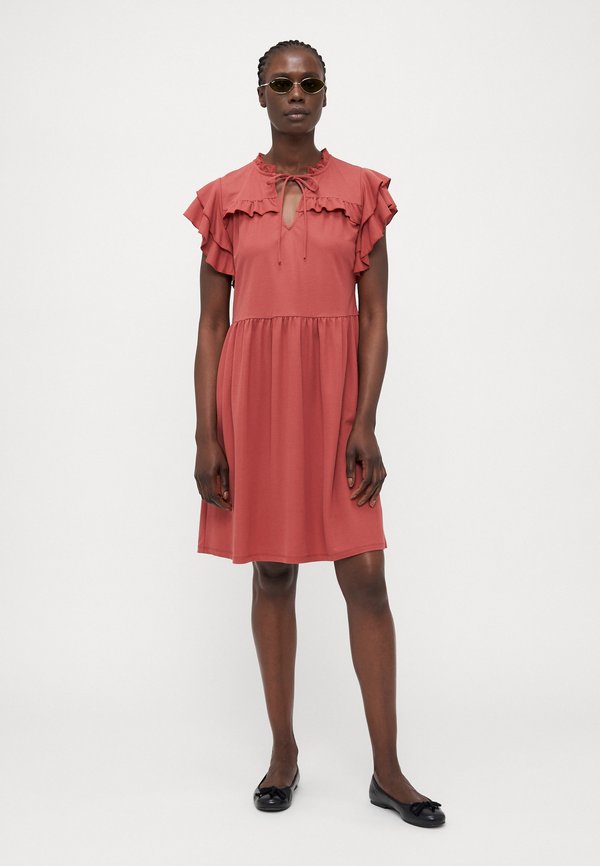 Vero Moda Tall VMANINA SHORT FRILL DRESS