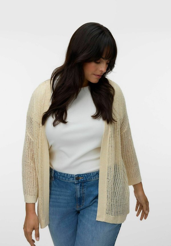 Vero Moda Curve VMCBREEZY Knit - Cardigan - birch