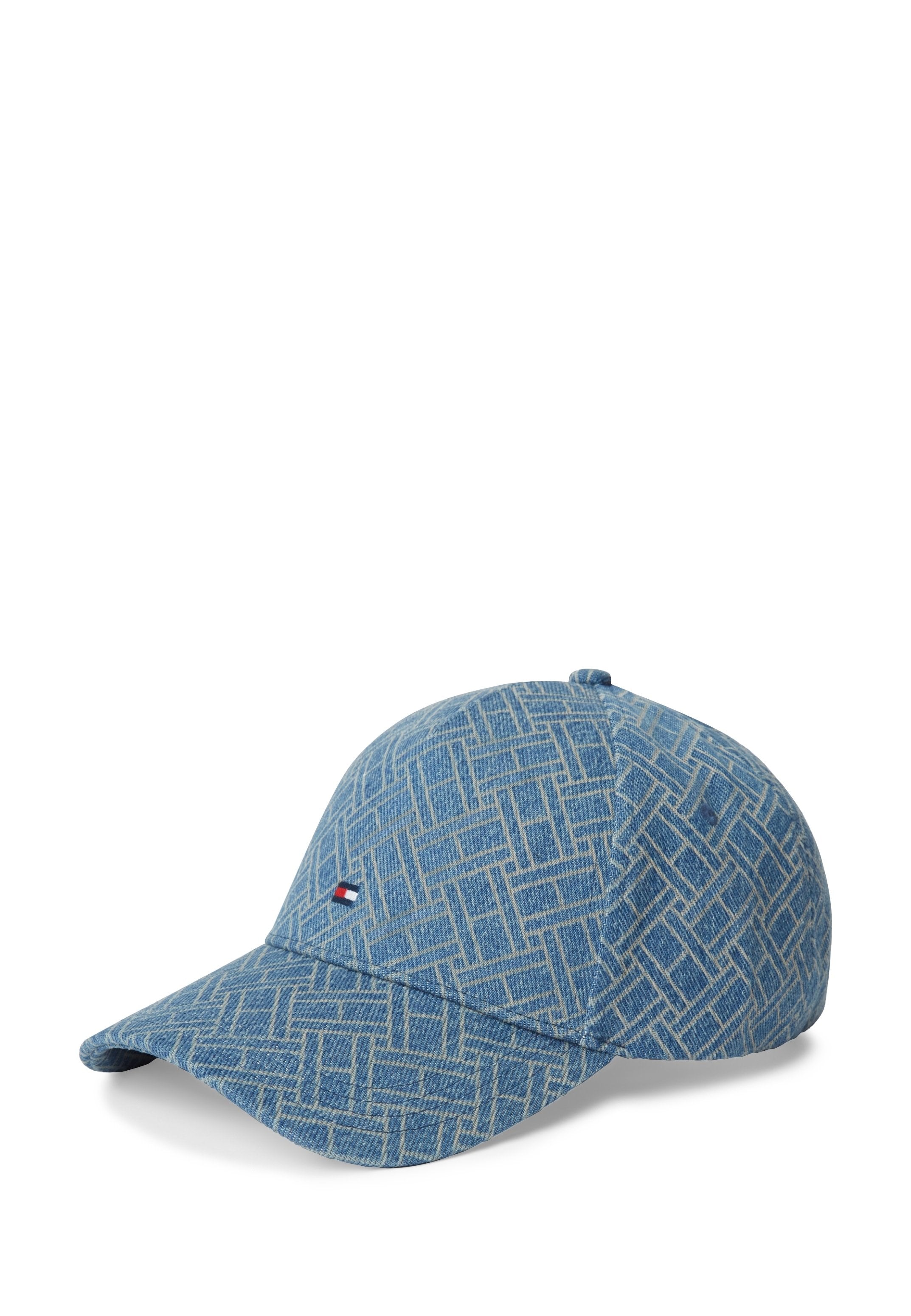 HILFIGER FLAG DENIM BASEBALL CAP Media 1