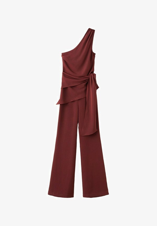 Mango ADULT - Jumpsuit - mottled bordeaux