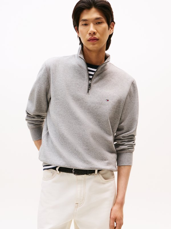 Tommy Hilfiger ESSENTIAL - Sweatshirt - medium grey heather