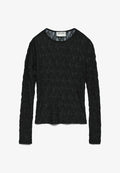 Vero Moda BLUSE AWTESSY TOP - Blouse - black