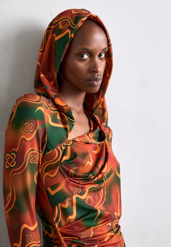 Ahluwalia PARVATI HOODED DRESS