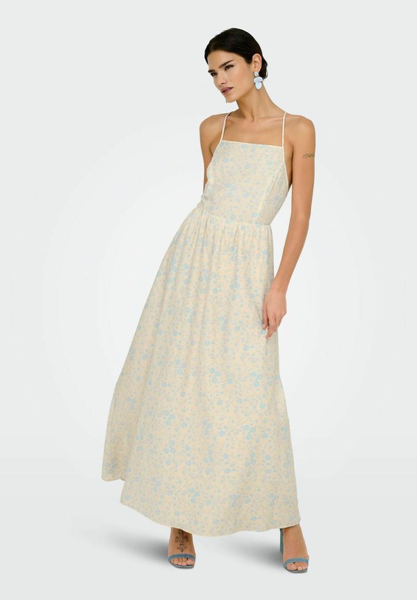 ONLY ONLELOISE Long - Maxi dress - ecru