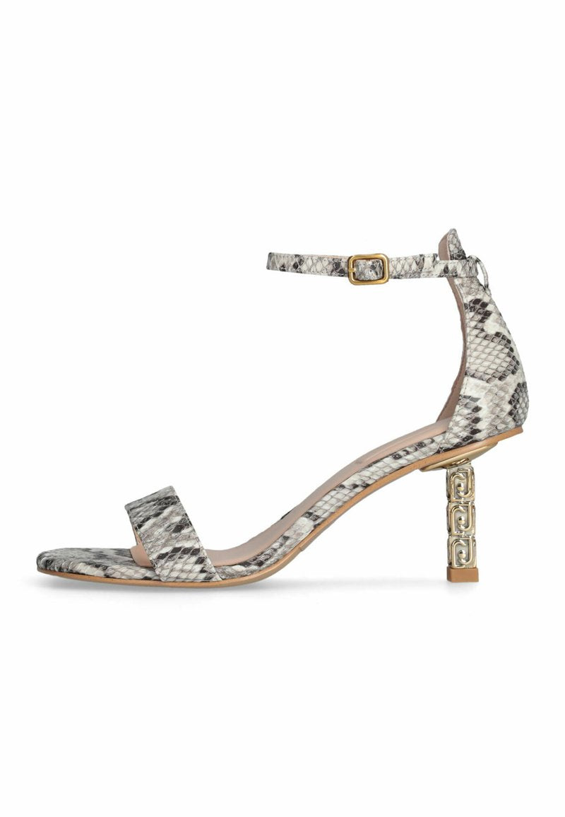 LIU JO SANDALS WITH BRANDED HEEL Media 1