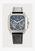 Tommy Hilfiger HERALD SKELETON - Chronograph watch - silver-coloured/black