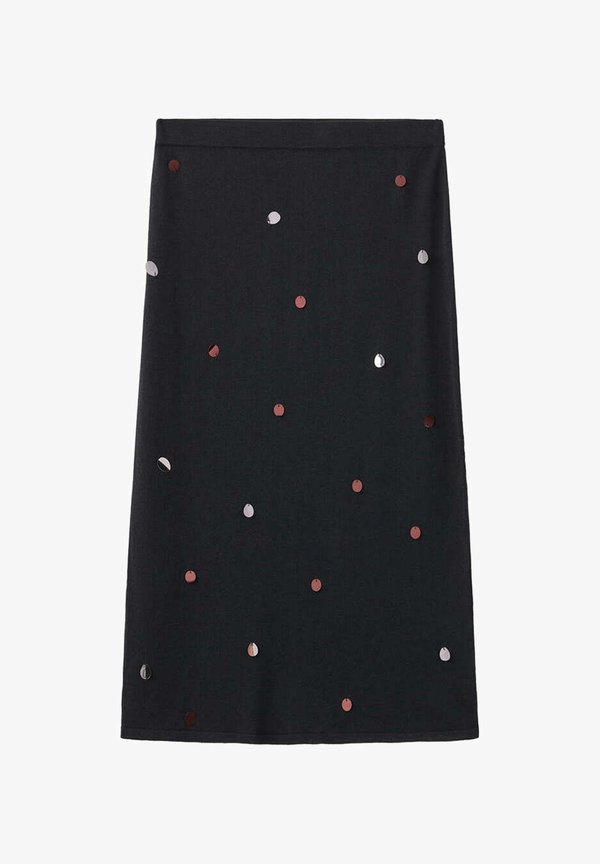 Mango ADULT - A-line skirt - black