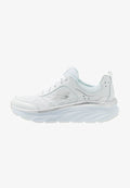 Skechers D'LUX WALKER - Trainers - white/silver