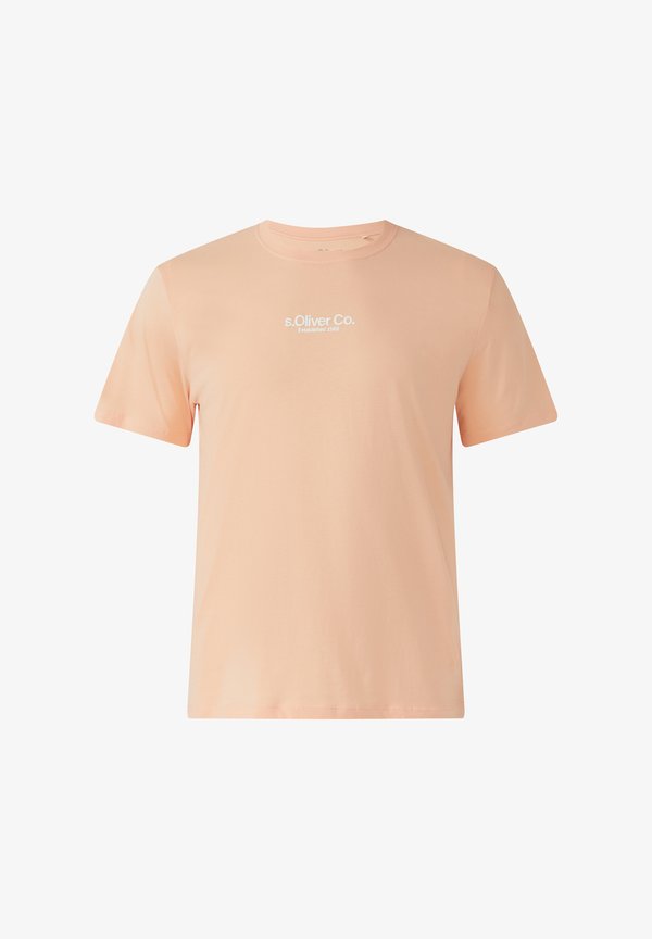 s.Oliver Basic T-shirt - papaya