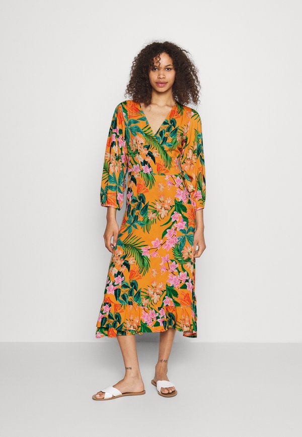 ONLY Tall ONLTROPICA WRAP MIDI DRESS
