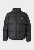 Nike Sportswear CLUB PUFFER JACKET - Down jacket - black/white