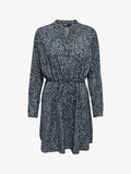 ONLY ONLCORY LIFE NOOS - Shirt dress - blue indigo black leo