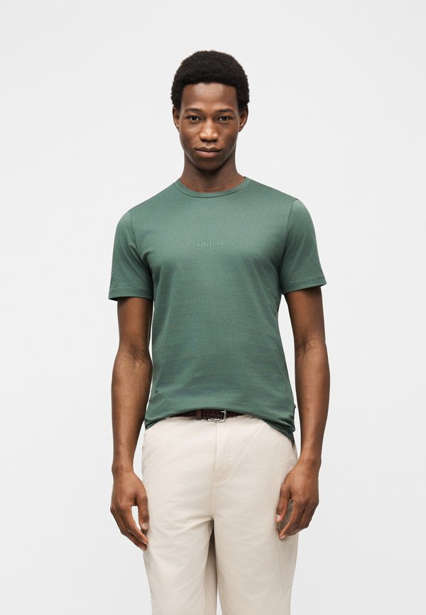 Guess AIDY CN SS TEE - Basic T-shirt - urban forest