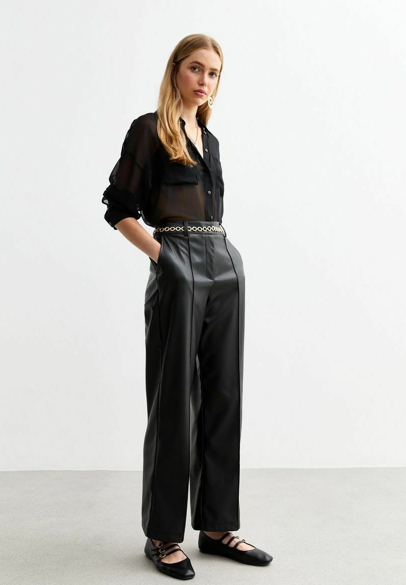 New Look PINTUCK WIDE LEG TAILORED