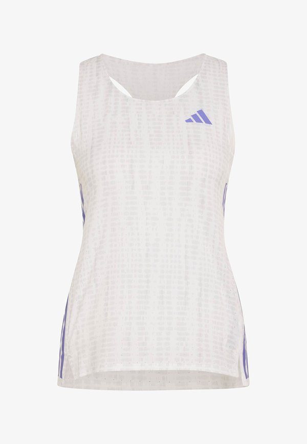 adidas Performance ADIZERO - Top - white solar purple