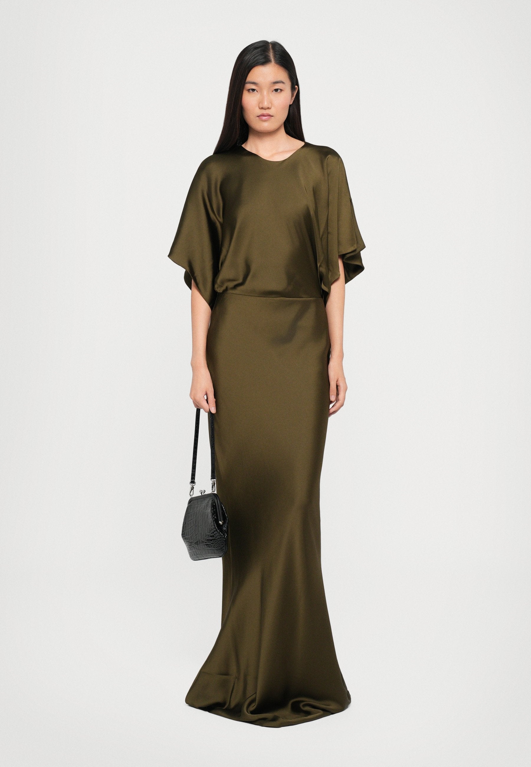 Norma Kamali REVERSE OBIE GOWN