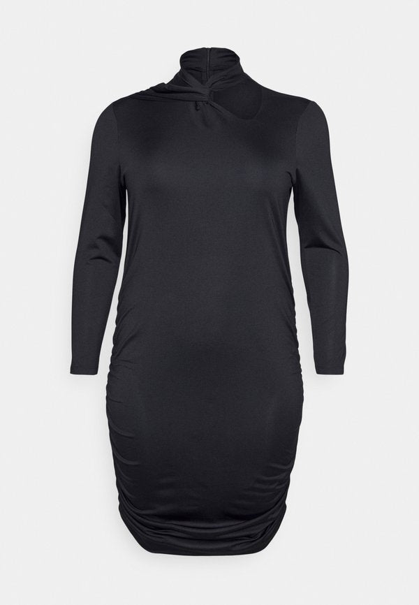 Noisy May Curve NMFAYE HIGH NECK DRESS