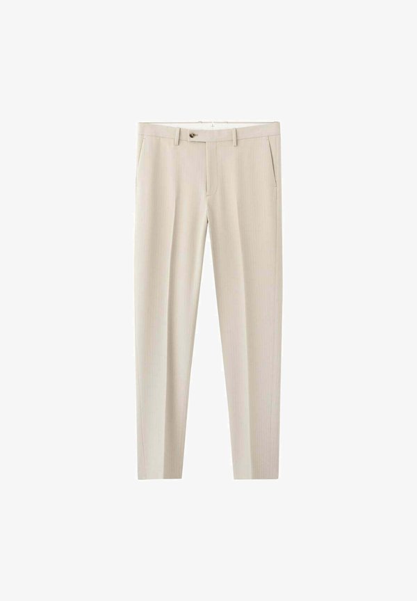 Mango ADULT - Suit trousers - beige