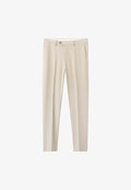 Mango ADULT - Suit trousers - beige