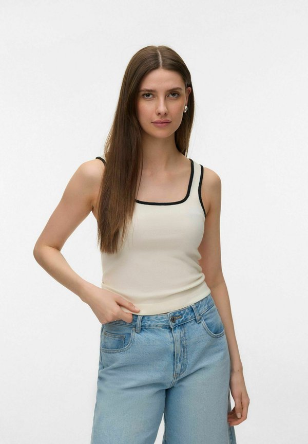 Vero Moda Knitted VMEMERSON Knit - Top - birch