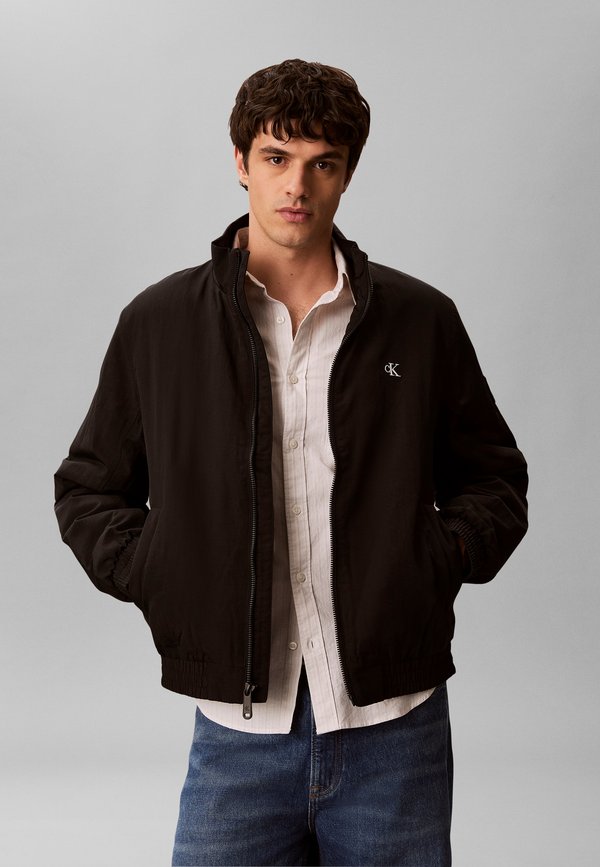 Calvin Klein Jeans HARRINGTON JACKET - Bomber Jacket - black