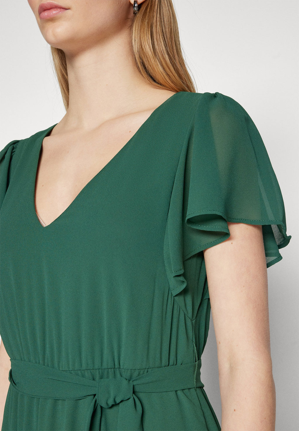 VILA VIMICADA V NECK MAXI DRESS