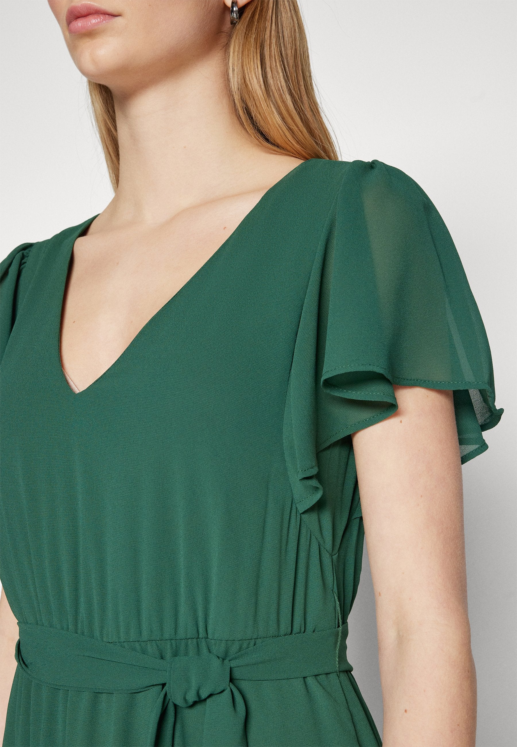 VILA VIMICADA V NECK MAXI DRESS