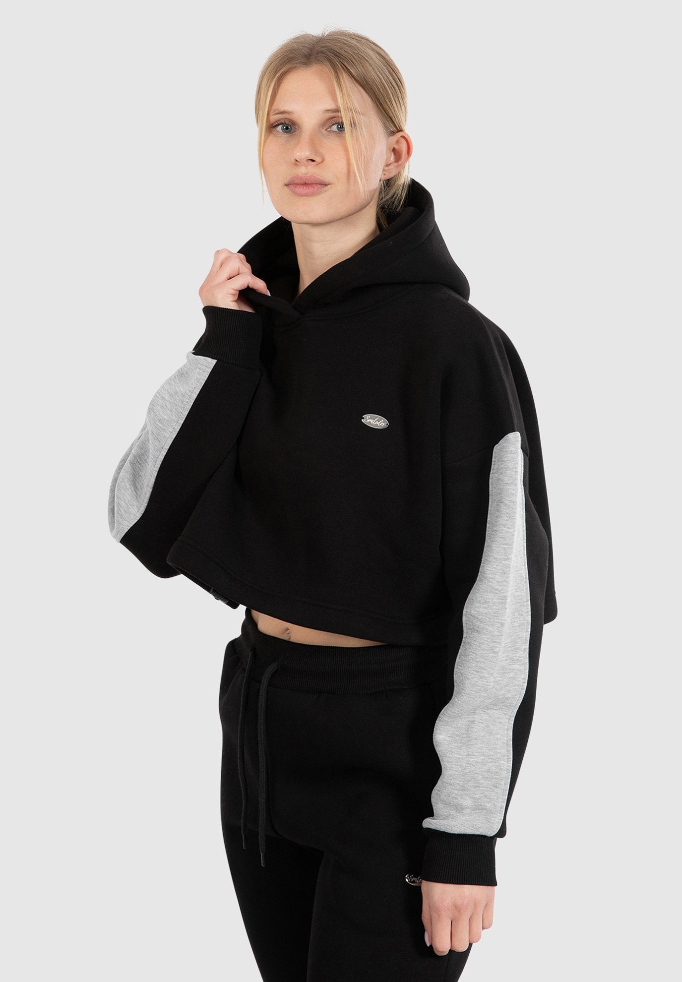 Smilodox AMAYA CROP HOODIE